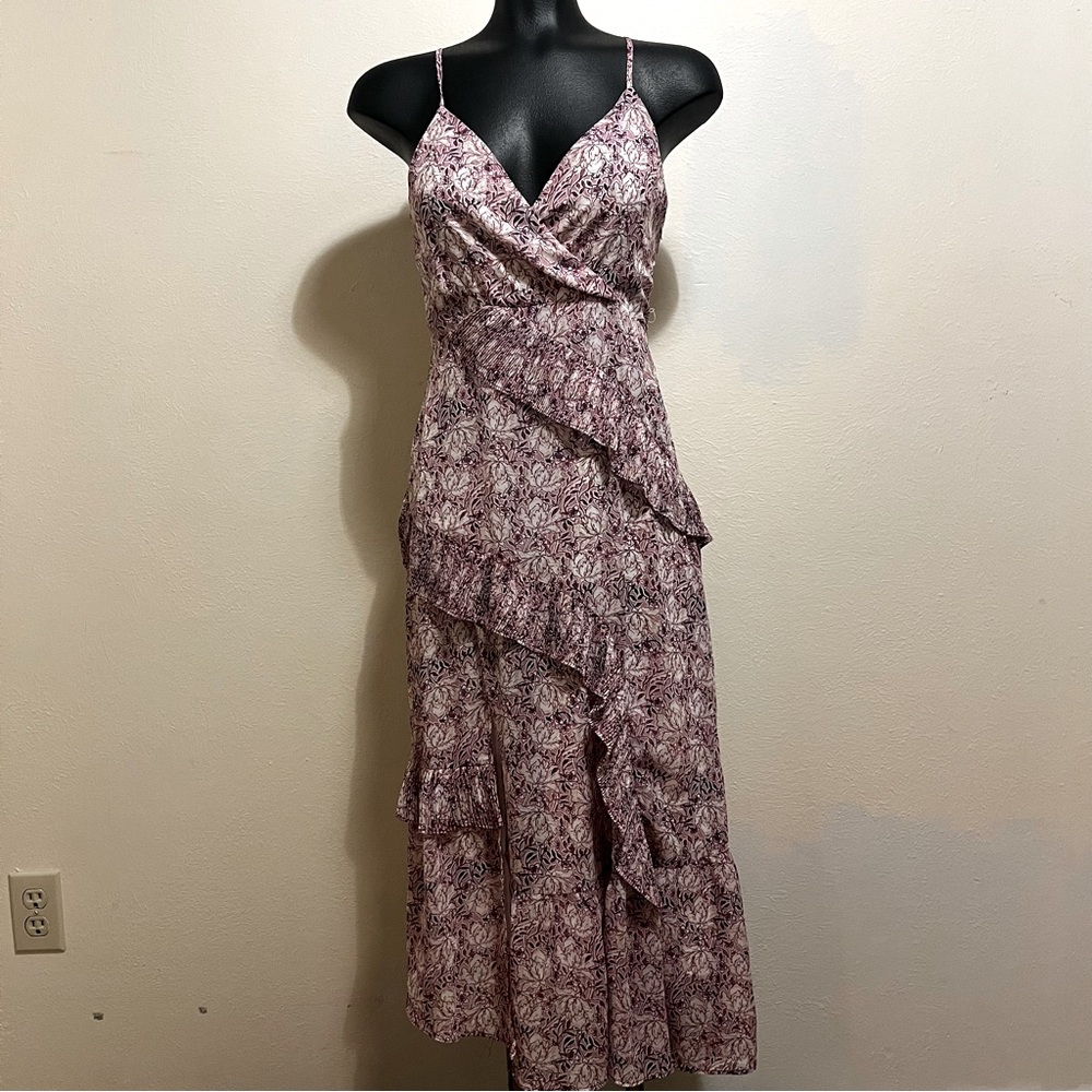 Lulus purple floral dress